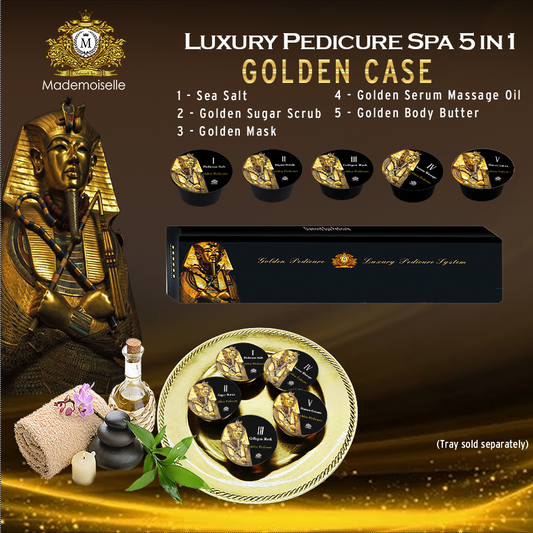 Mademoiselle Golden Pedicure 5in1 (Case)