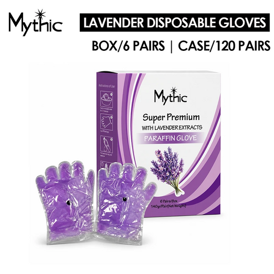 Mythic Disposable Paraffin Goves - Lavender