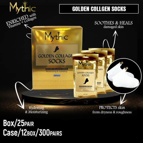 Mythic Golden Collagen Socks Box/ 25 pair