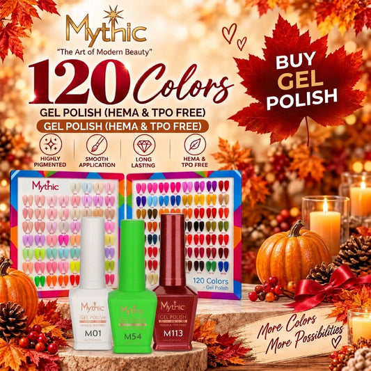 Mythic Gel Polish 0.5oz 120 Colors