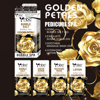 NBC - Bubble World Spa Kit (4 Step) Golden Petals