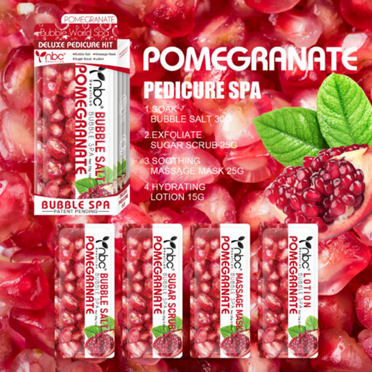 NBC - Bubble World Spa Kit (4 Step) Pomegranate