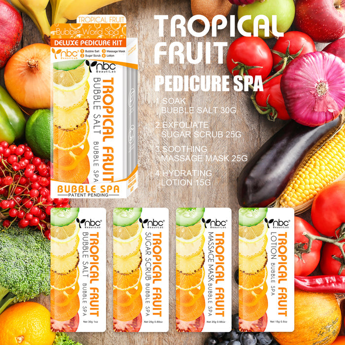 NBC - Bubble World Spa Kit (4 Step) Tropical Fruit