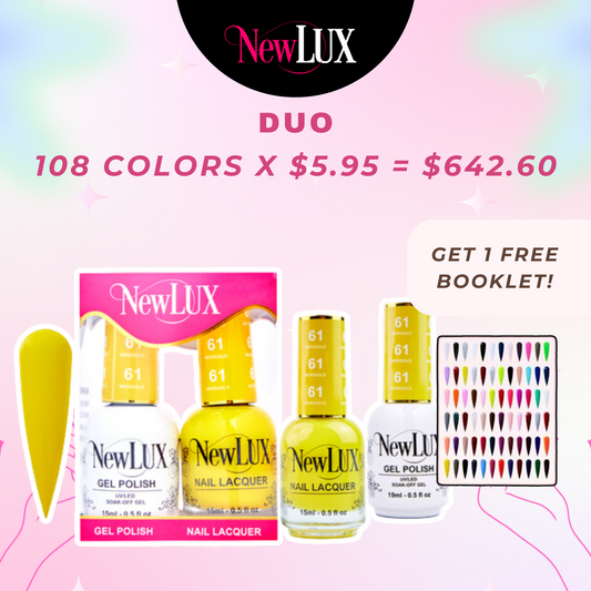 Buy NewLux Duo  Collection: Duo (Lacquer+Gel).