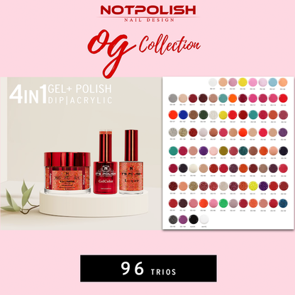 NotPolish Combo - 96 colors (#OG101-#OG194, Black,White)($18 each combo)