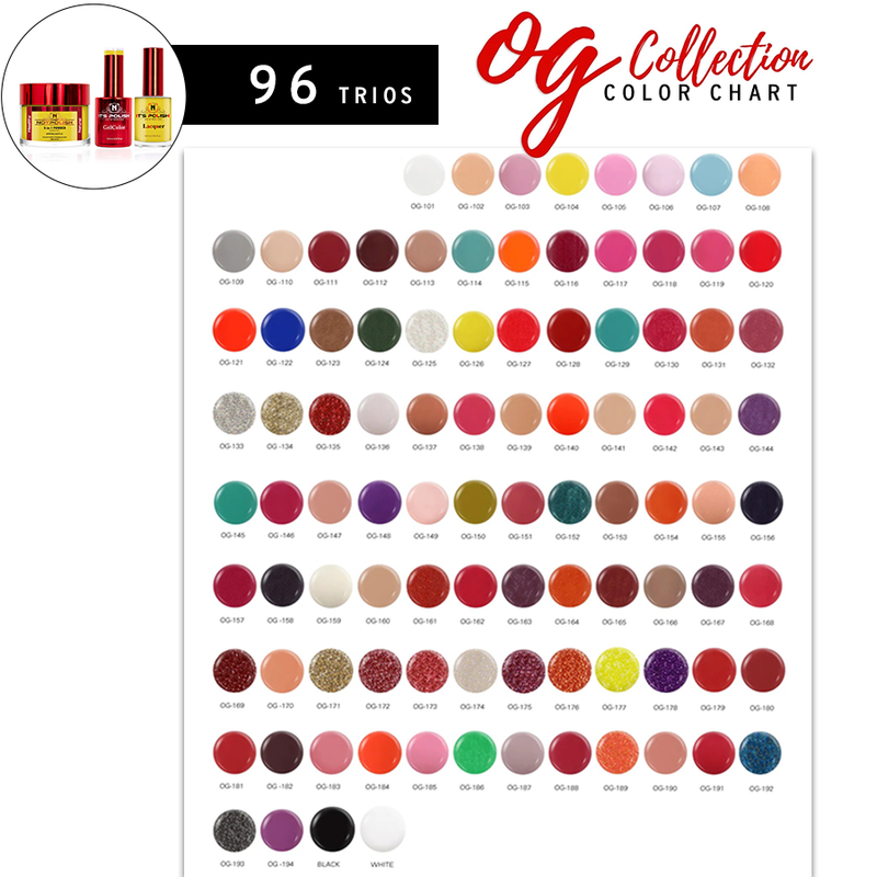 NotPolish Combo - 96 colors (#OG101-#OG194, Black,White)($18 each combo)