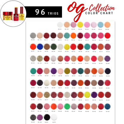 NotPolish Combo - 96 colors (#OG101-#OG194, Black,White)($18 each combo)
