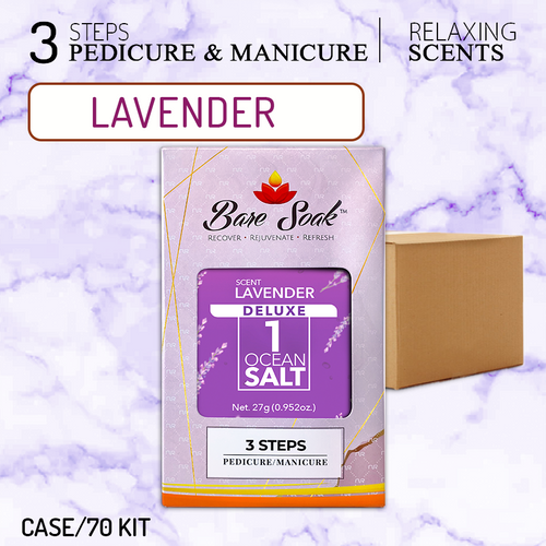 NR BARE SOAK 3IN1 LAVENDER CS/70