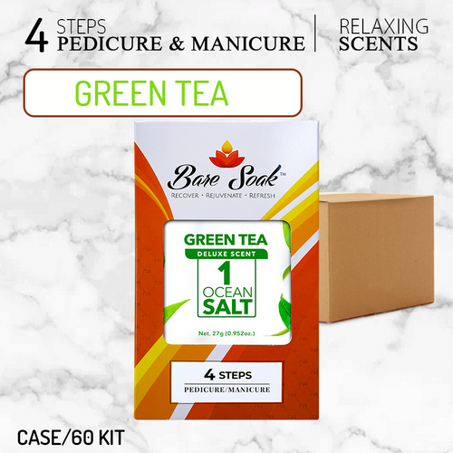 NR BARE SOAK 4IN1 GREEN TEA CS/60