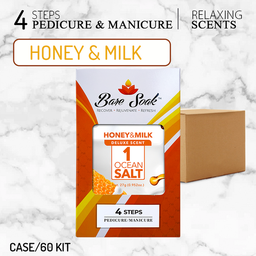 NR BARE SOAK 4IN1 HONEY&MILK CS/60