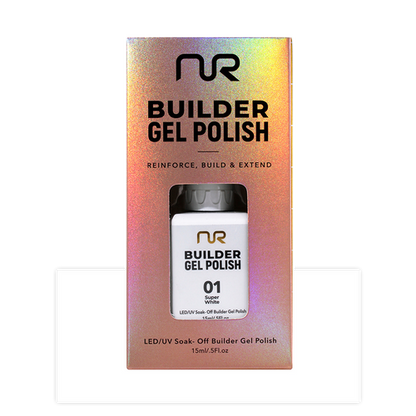 NR BUILDER GEL .5OZ - #01 SUPER WHITE