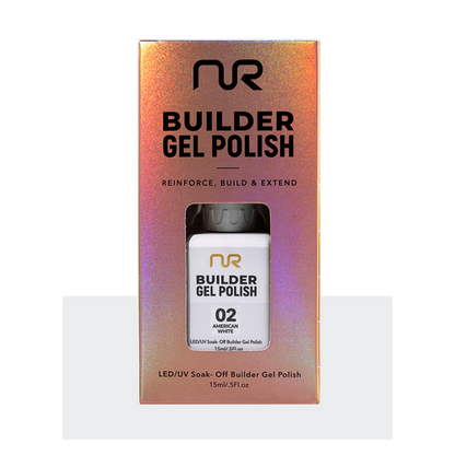 NR BUILDER GEL .5OZ - #02 AMERICAN WHITE