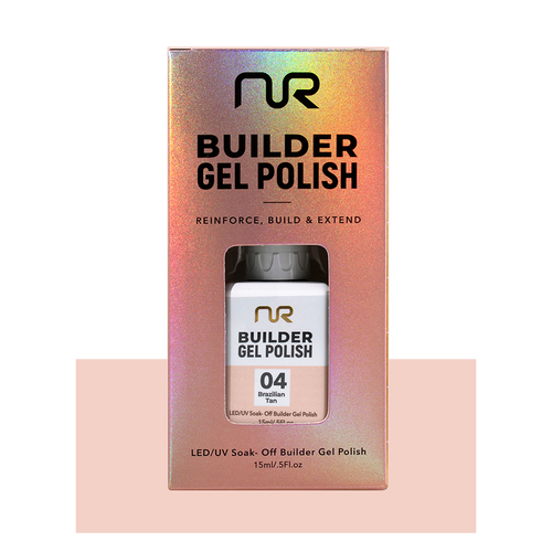 NR BUILDER GEL .5OZ - #04 BRAZILIAN TAN