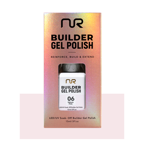 NR BUILDER GEL .5OZ - #06 SAKURA PINK