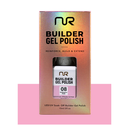 NR BUILDER GEL .5OZ - #08 BUBBLEGUM PINK