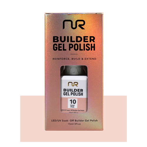 NR BUILDER GEL .5OZ - #10 CORAL PINK