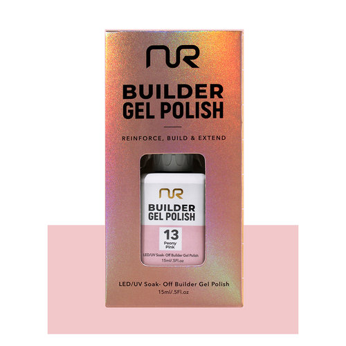 NR BUILDER GEL .5OZ - #13 PEONY PINK