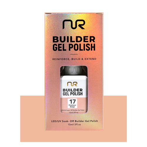 NR BUILDER GEL .5OZ - #17 PRECIOUS BEIGE