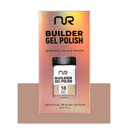 NR BUILDER GEL .5OZ - #18 MOCHA CREAM