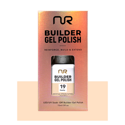 NR BUILDER GEL .5OZ - #19 PEACHY