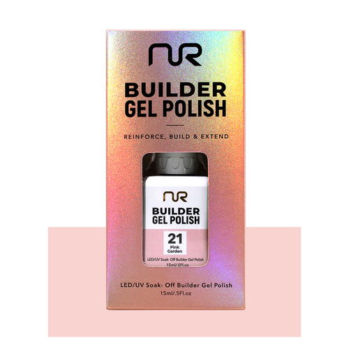 NR BUILDER GEL .5OZ - #21 PINK GARDEN