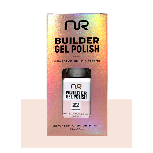 NR BUILDER GEL .5OZ - #22 CHAMPAGNE