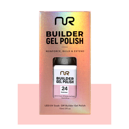 NR BUILDER GEL .5OZ - #24 ROSINESS