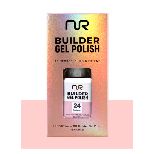 NR BUILDER GEL .5OZ - #24 ROSINESS