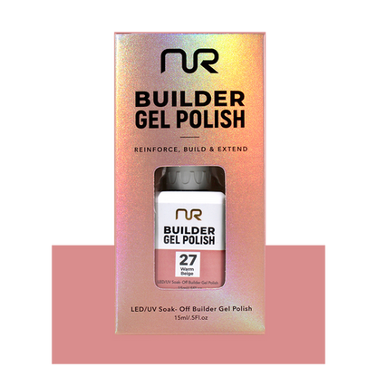 NR BUILDER GEL .5OZ - #27 WARM BEIGE