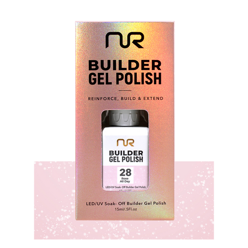 NR BUILDER GEL .5OZ - #28 ROSE ALL DAY