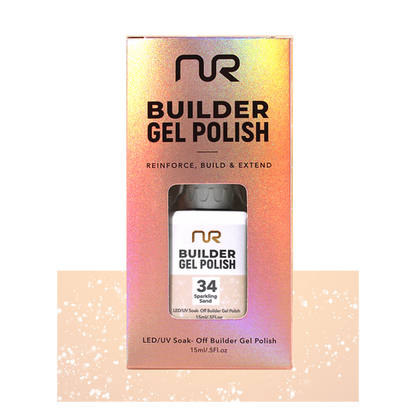 NR BUILDER GEL .5OZ - #34 SPARKLING SAND