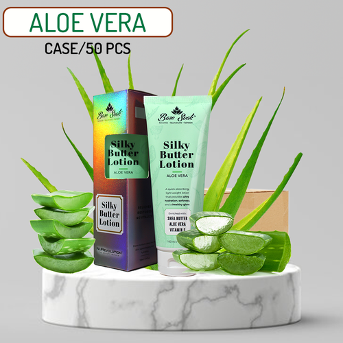 BARE SOAK LOTION 3.4OZ - ALOE CASE/50PCS