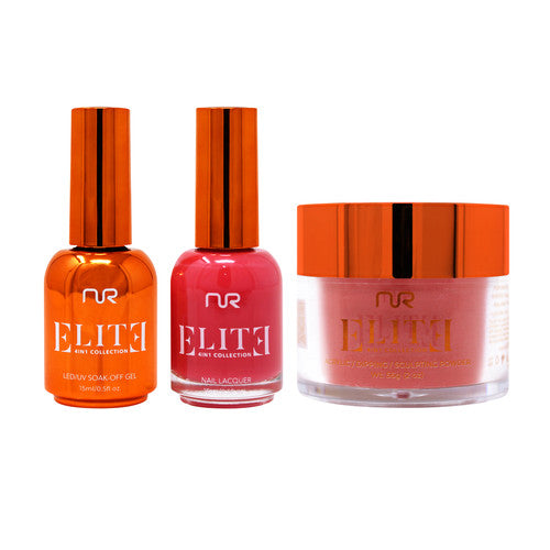 NR ELITE 4IN1:GEL+LACQUER+DIP|ACRYLIC - #EMS08 ROSY ROUGE