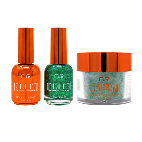 NR ELITE 4IN1:GEL+LACQUER+DIP|ACRYLIC - #EMS119 SAGE SPARKLE