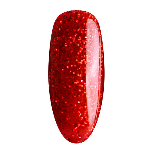 NR ELITE DIP|ACRYLIC - #EMD120 RUBY RED GLITZ