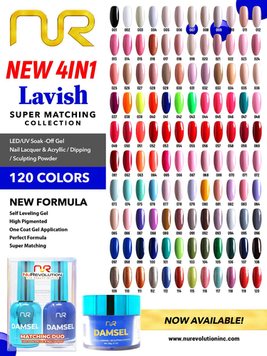 NR LAVISH FALL FAVORITE COMBOS PREPACKED/6 COLORS (#3,16,28,33,60,93)