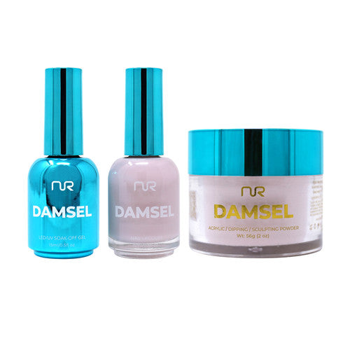 NR LAVISH 4IN1:GEL+LACQUER+DIP|ACRYLIC - #LMS12 BISCUIT