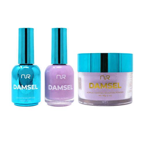 NR LAVISH 4IN1:GEL+LACQUER+DIP|ACRYLIC - #LMS82 LUMINOUS LAVENDER