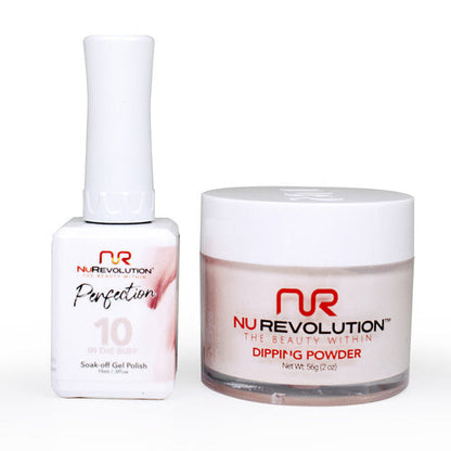 NR PERFECTION SET: GEL + DIP|ACRYLIC -#PFS010 IN THE BUFF