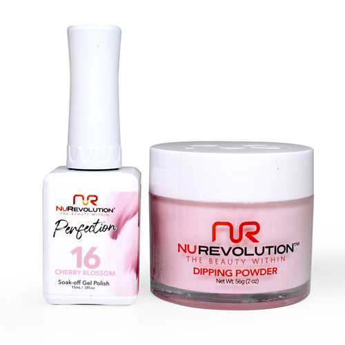 NR PERFECTION SET: GEL + DIP|ACRYLIC -#PFS016 CHERRY BLOSSOM