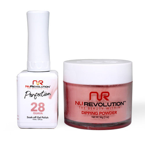 NR PERFECTION SET: GEL + DIP|ACRYLIC -#PFS028 GUAVA