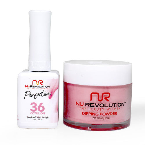 NR PERFECTION SET: GEL + DIP|ACRYLIC -#PFS036 COTILLION