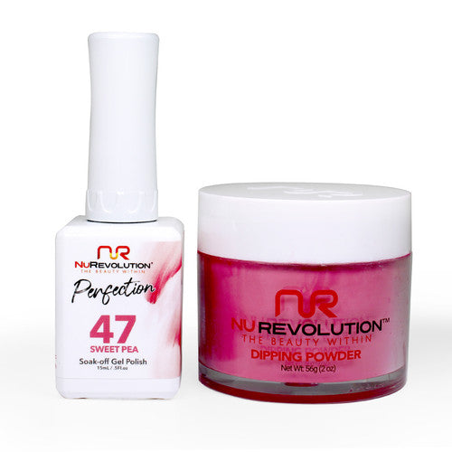 NR PERFECTION SET: GEL + DIP|ACRYLIC -#PFS047 SWEET PEA