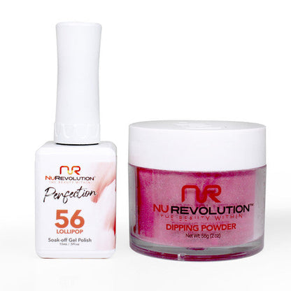 NR PERFECTION SET: GEL + DIP|ACRYLIC -#PFS056 LOLLIPOP