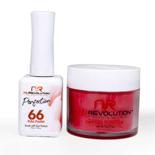 NR PERFECTION SET: GEL + DIP|ACRYLIC -#PFS066 FULL FLUSH