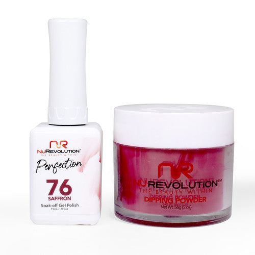 NR PERFECTION SET: GEL + DIP|ACRYLIC -#PFS076 SAFFRON