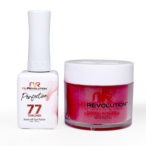 NR PERFECTION SET: GEL + DIP|ACRYLIC -#PFS077 TORCHED