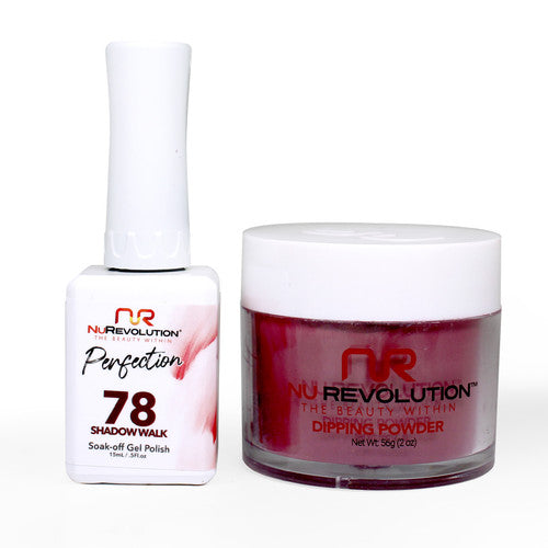 NR PERFECTION SET: GEL + DIP|ACRYLIC -#PFS078 SHADOW WALK