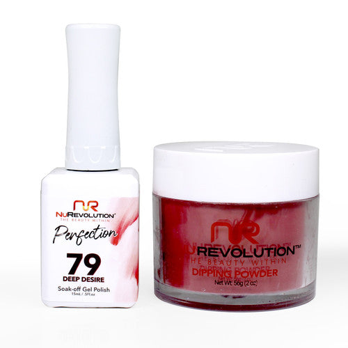 NR PERFECTION SET: GEL + DIP|ACRYLIC -#PFS079 DEEP DESIRE