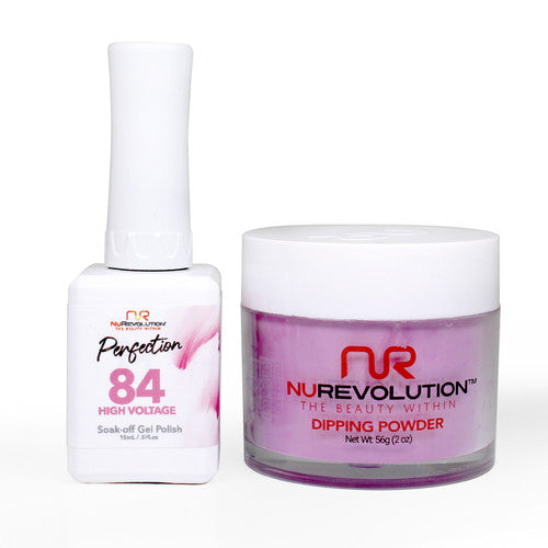 NR PERFECTION SET: GEL + DIP|ACRYLIC -#PFS084 HIGH VOLTAGE